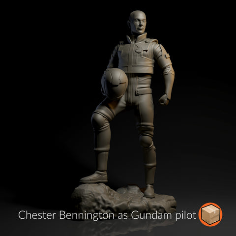 LootBOX+ Chester Bennington Gundam Pilot