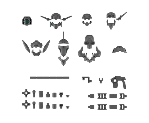 30MM W-16 Option Parts Set 7 (Customize Heads B)