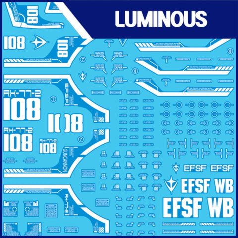 Delpi Decal MG Guncannon - [Luminous]
