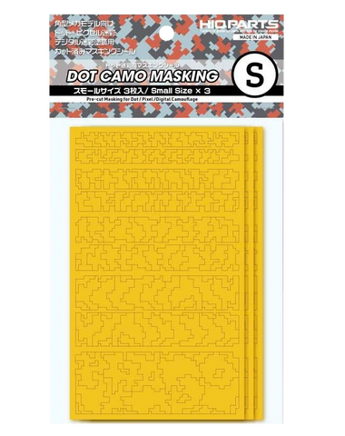 HIQParts Precut Dot Camouflage Masking (3 pcs)