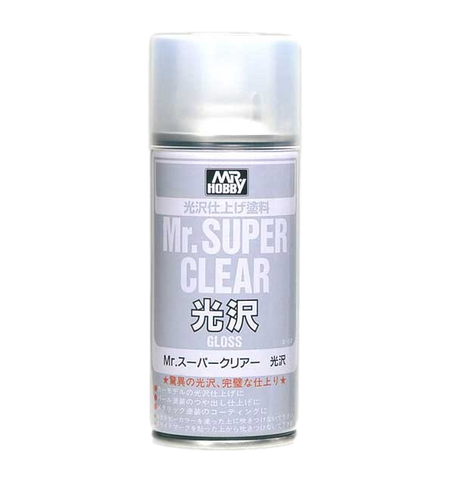 Mr. Super Clear Spray Gloss