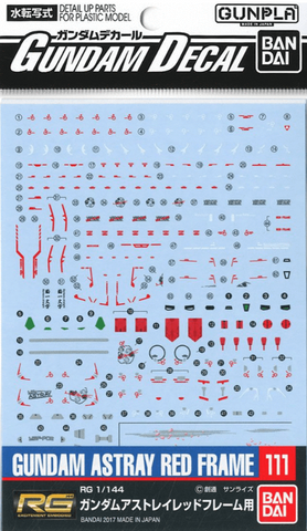 GD-111 RG Gundam Astray Frame Decals