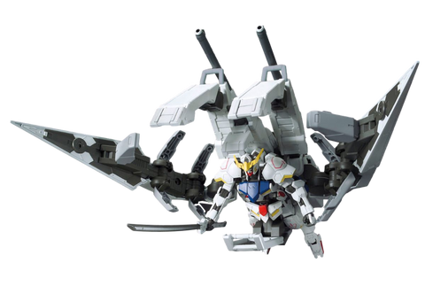 HGIBO 007 Gundam Barbatos & Long Distance Transport Booster Kutan Type-III