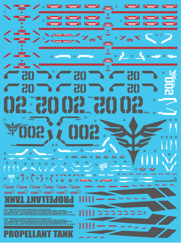 Delpi Decal HG Neo Zeong NT - [HOLO]