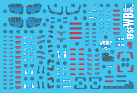 Delpi Decal HG RX-78-2 Beyond Global