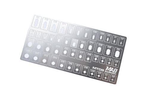 MT-08 Oval Scribing Template Set