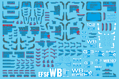 Delpi Decal PG RX-78-2 - [First]