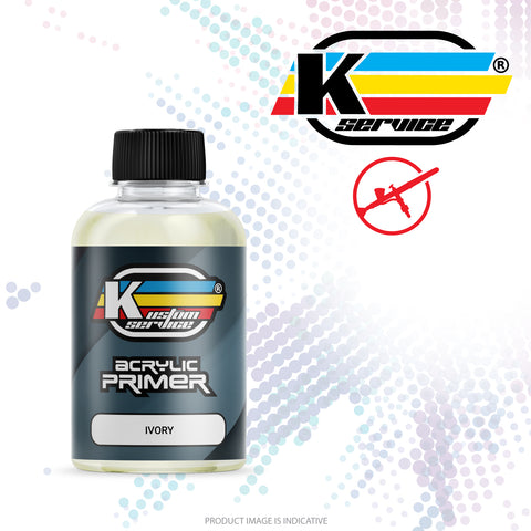 Kustom Service Ivory Acrylic Primer - Water-Based 50ml