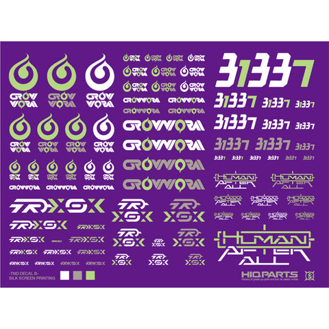 HIQParts TND Decal B