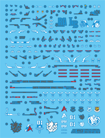 Delpi Decal RG Hi-Nu Gundam