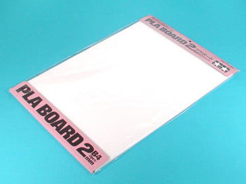 Tamiya Pla-Board 2mm B4 Size (2pcs) ITEM 70146