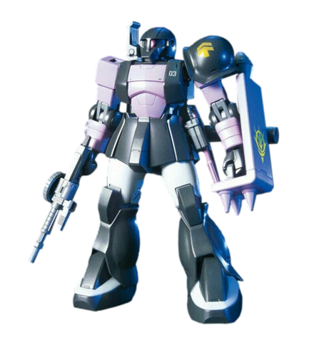 HGUC 068 Zaku I (Black Tri Stars)