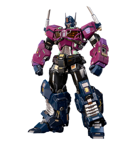 Flame Toys Shattered Glass Kuro Kara Kuri Optimus Prime