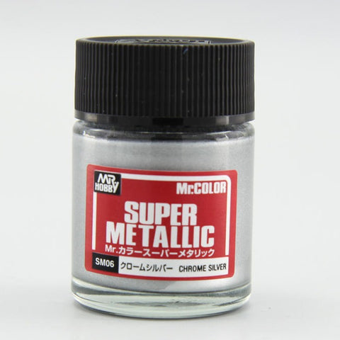 Mr. Color Super Metallic SM06 Chrome Silver 10ml
